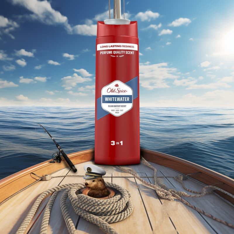 Old Spice Whitewater Shower Gel for Men