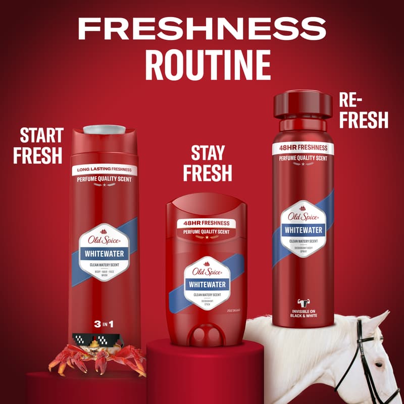 Old Spice Whitewater Shower Gel for Men