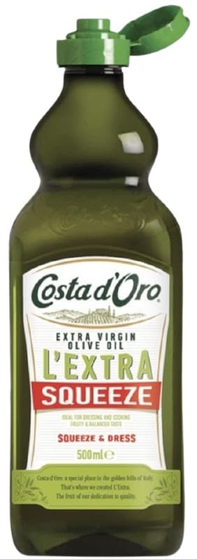 Costa d'Oro Squeeze extra szűz olíva olaj