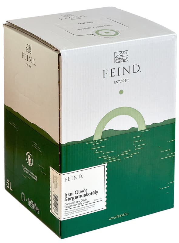 Feind Irsai Olivér - Sárgamuskotály 5 litres BIB