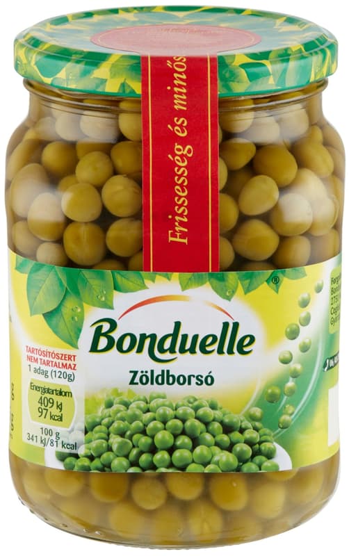 Bonduelle zöldborsó (530 g)