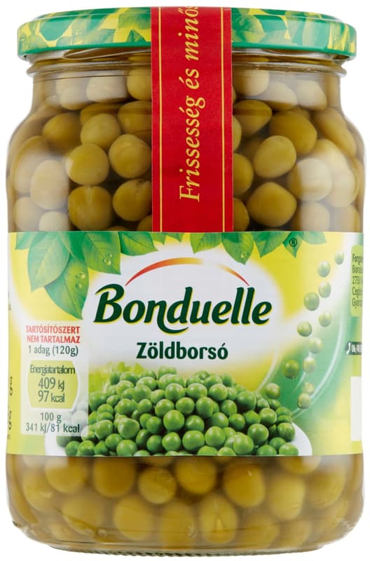 Bonduelle zöldborsó (530 g)