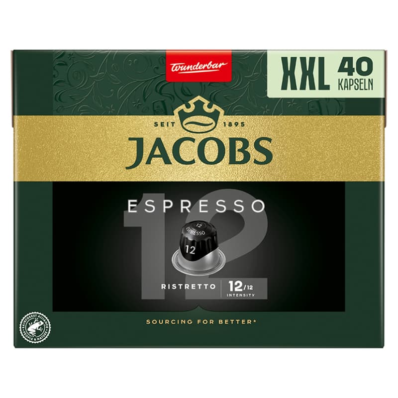 Jacobs Espresso (12) Ristretto Nespresso compatible coffeecapsules