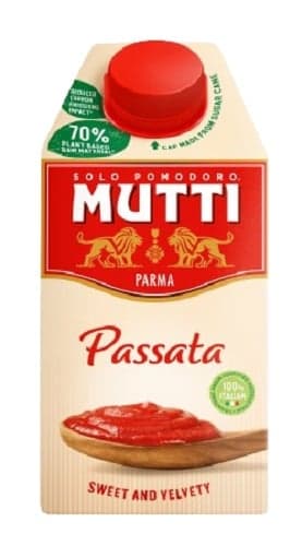Mutti tomatoes in a can