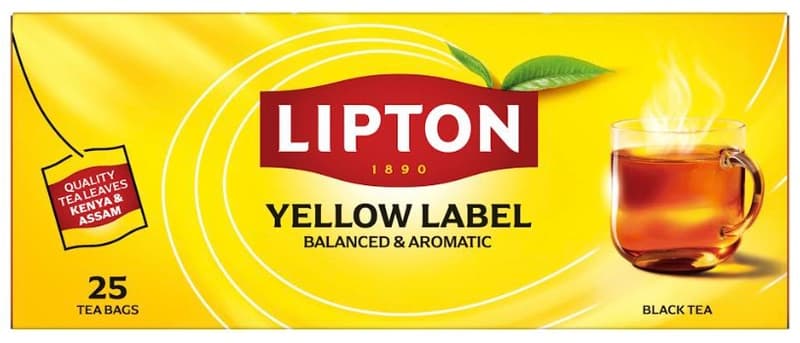 Lipton Yellow Label fekete tea
