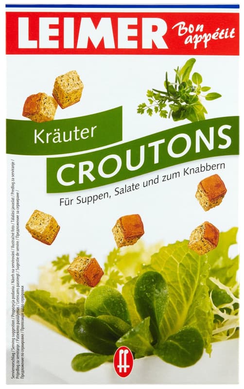 Leimer crouton herbs