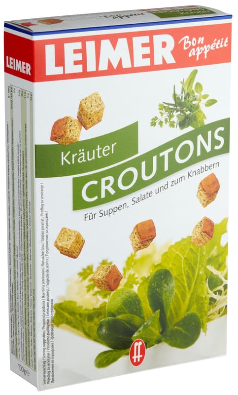 Leimer crouton herbs