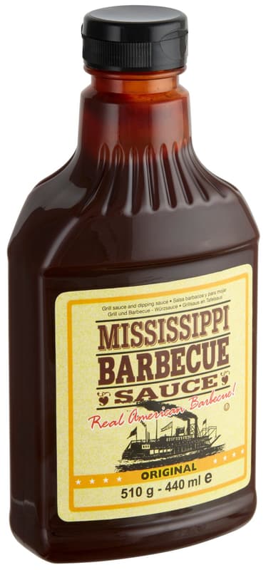 Mississippi BBQ szósz original, enyhén csípős