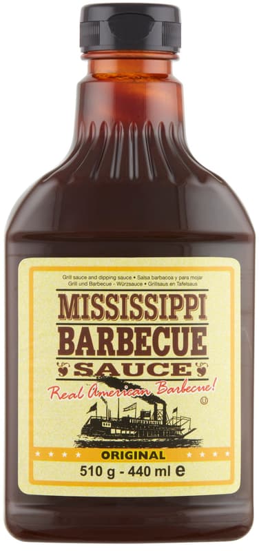 Mississippi BBQ szósz original, enyhén csípős