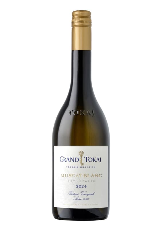 Grand Tokaj Muscat Blanc Sárgamuskotály Semi Dry White Wine
