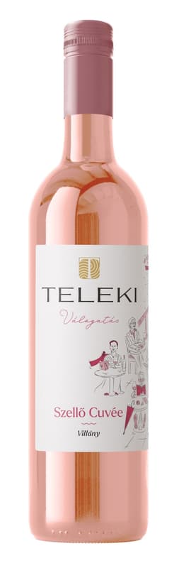 Csányi Pincészet Teleki Villányi Portugieser Rosé Dry Rosé Wine