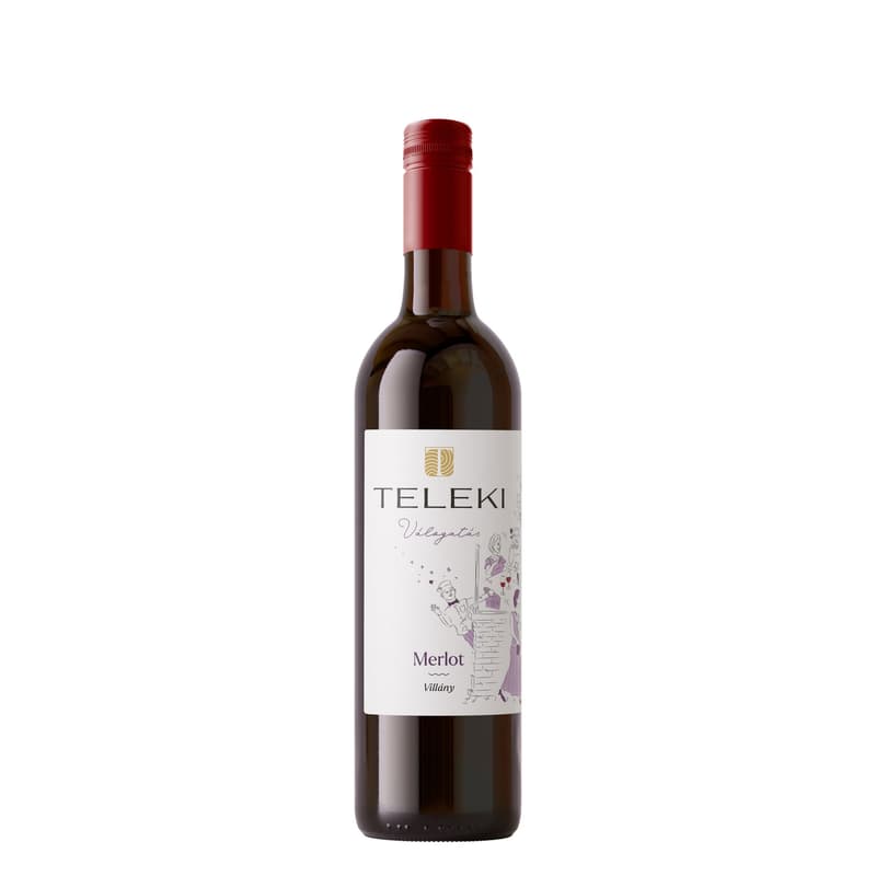 Csányi Pincészet Teleki Villányi Merlot Classicus Dry Red Wine