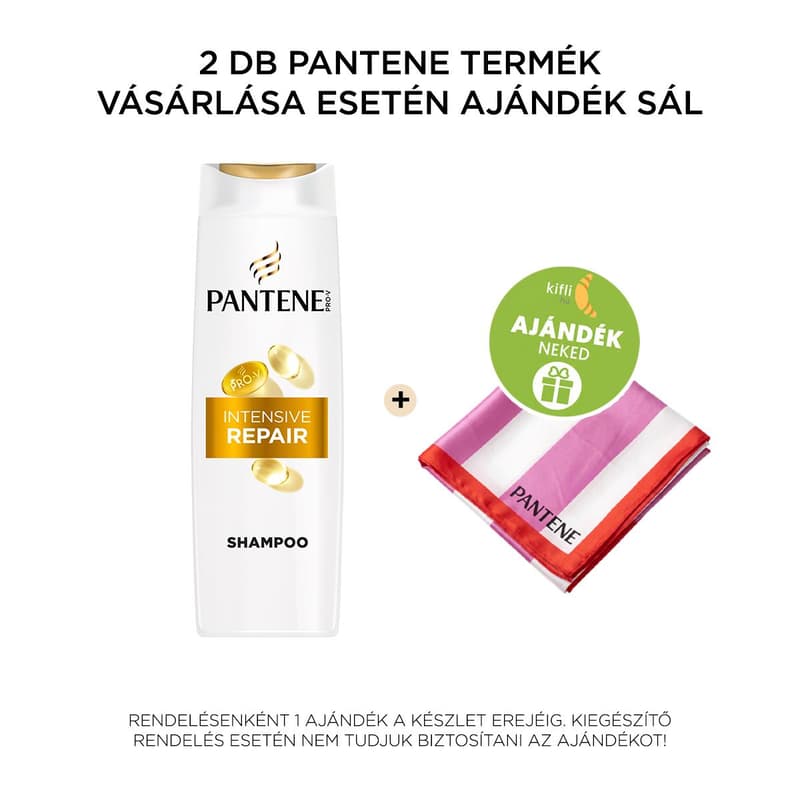 Pantene Pro-V Intensive Repair Sampon, Károsodott Hajra