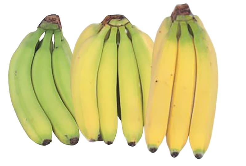 Banana, requires ripening, 1 bunch