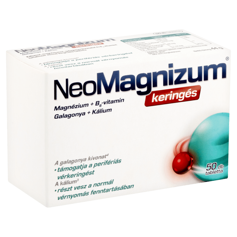NeoMagnizum keringés magnézium tabletta 50 db