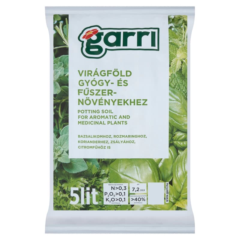Garri potting soil for herbs and spices