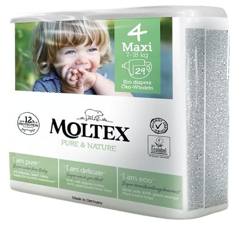 MOLTEX Pure&Nature Eco Pants 7-18kg (size 4) maxi HAVI BAG