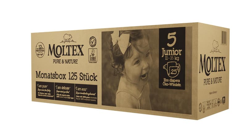 MOLTEX Pure&Nature Eco Pants 11-25kg (size 5) junior HAVI BAG