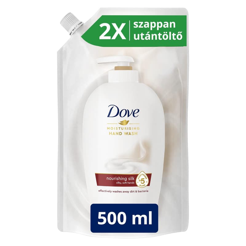 Dove Fine Silk liquid cream soap refill 500 ml