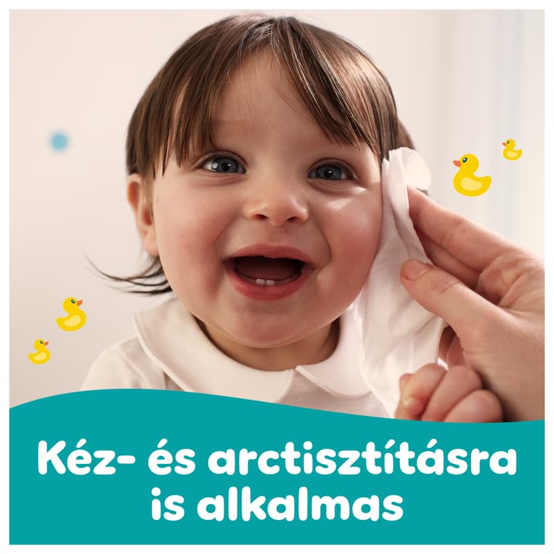Pampers Fresh Clean Baby Nedves Törlőkendő, 4x80 db, 320 db