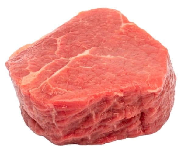 Eye round steak North America grain fed