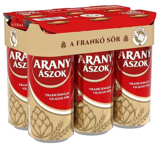 Arany Ászok beer 4,3% (6 pack)
