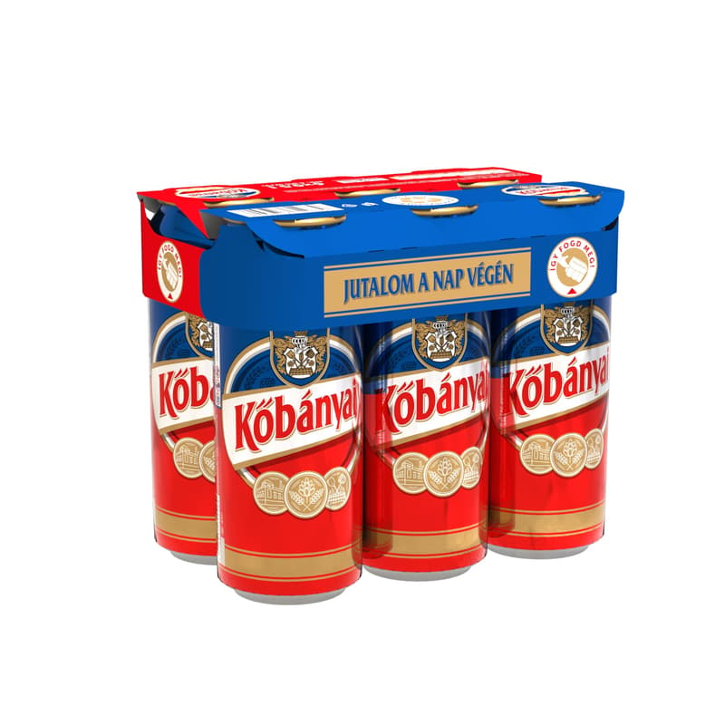Kőbányai beer 4,3% (6 pack)