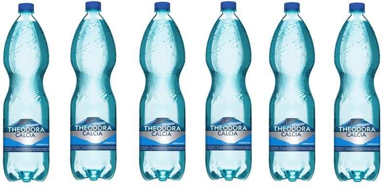 Theodora Calcia Kékkúti szén-dioxiddal dúsított természetes ásványvíz multipack (6x1.5 l)