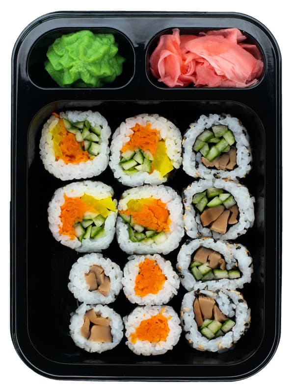 Sushitime Veggie Combo Shushi Selection
