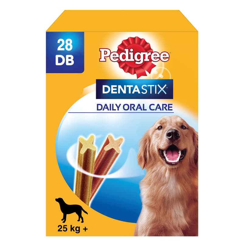 Pedigree DentaStix Treat for 25 kg+ Dogs 28 pcs