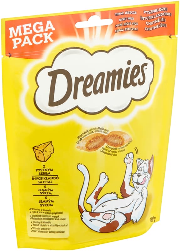 Dreamies jutalomfalat macskák számára sajttal