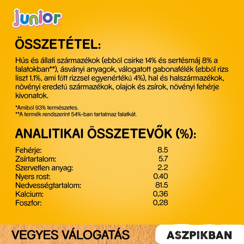 Pedigree Junior Complete Mixed Selection Food with Rice and Mince (12 x 100 g)