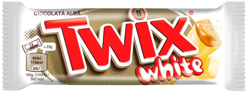 TWIX white chocolate