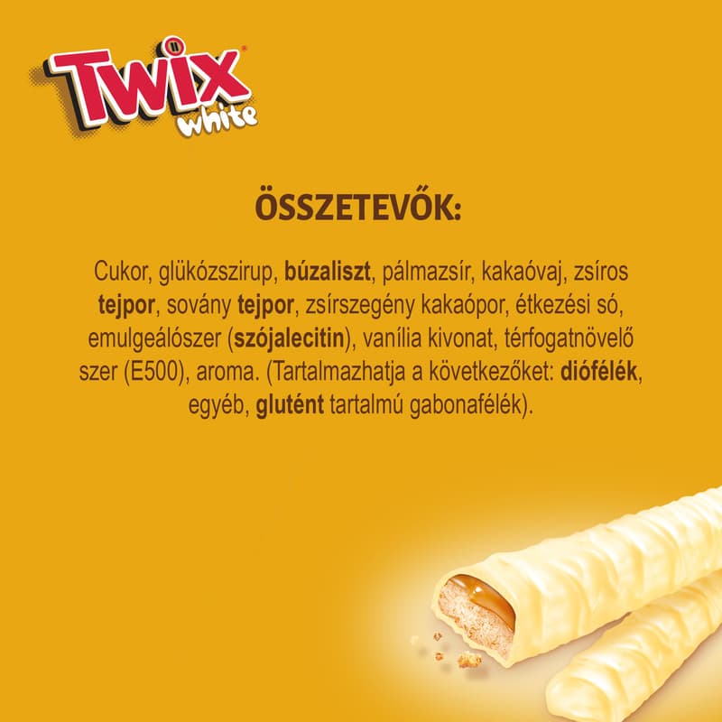 TWIX white chocolate