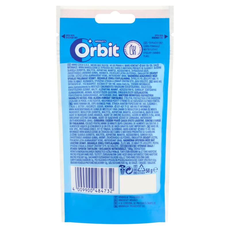 Orbit Peppermint Chewing Gum