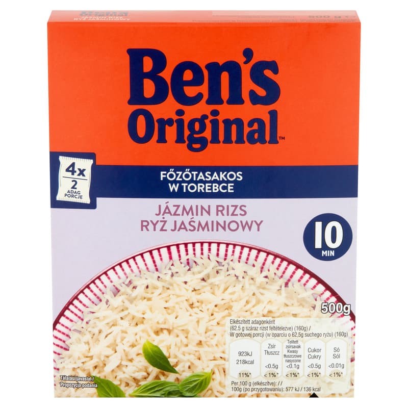 Ben's Original főzőtasakos jázmin rizs