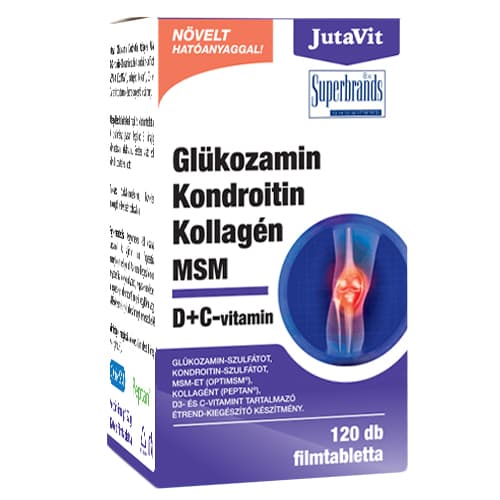 Jutavit Glucosamine Chondroitin MSM film-coated tablets 120x