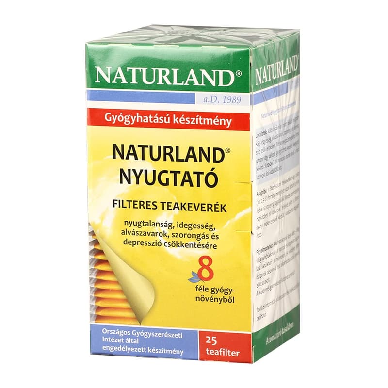 NATURLAND soothing filter tea 25x