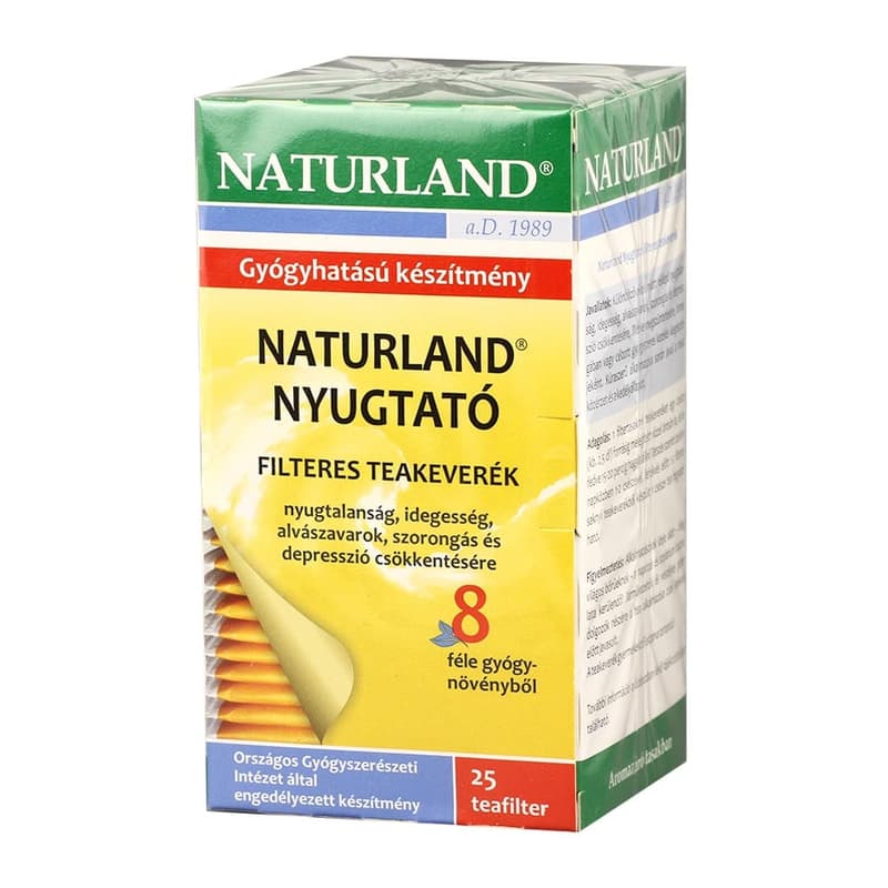 NATURLAND soothing filter tea 25x