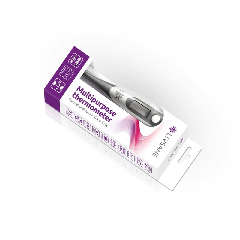 Livsane multifunction thermometer 1x