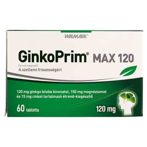Walmark GinkoPrim Max 120 mg tabletta 60 db