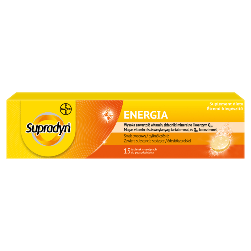 Supradyn Energia pezsgőtabletta 15 db