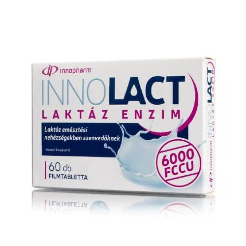 VitaPlus Innolact lactase 6000 food supplement film-coated tablets 60x