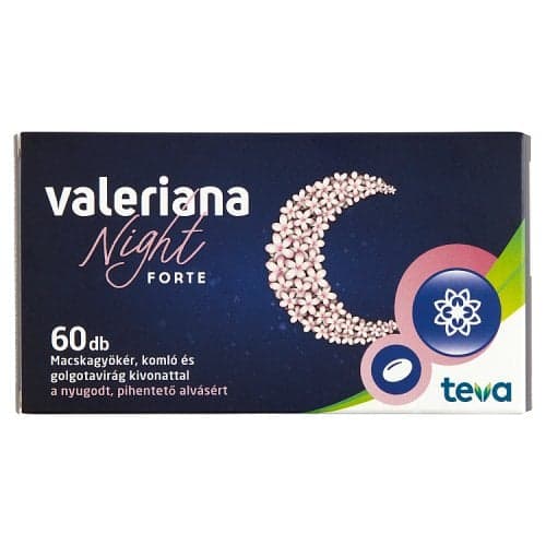 Valeriana Night Forte dietary supplement capsules 60x