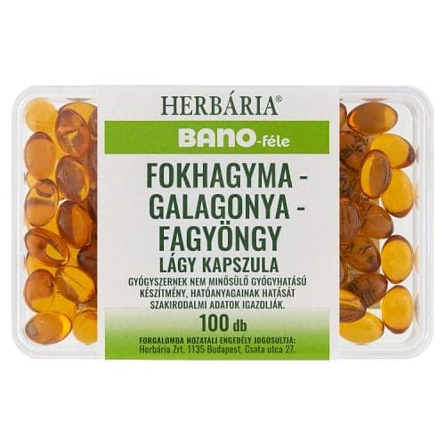 Báno garlic-garlic-garlic-mallow capsules 100x