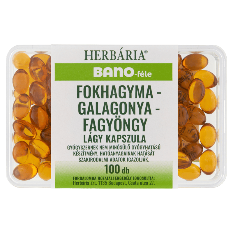 Báno garlic-garlic-garlic-mallow capsules 100x