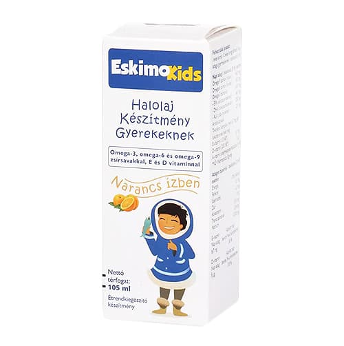 Eskimo Kids fish oil for kids orange 105ml