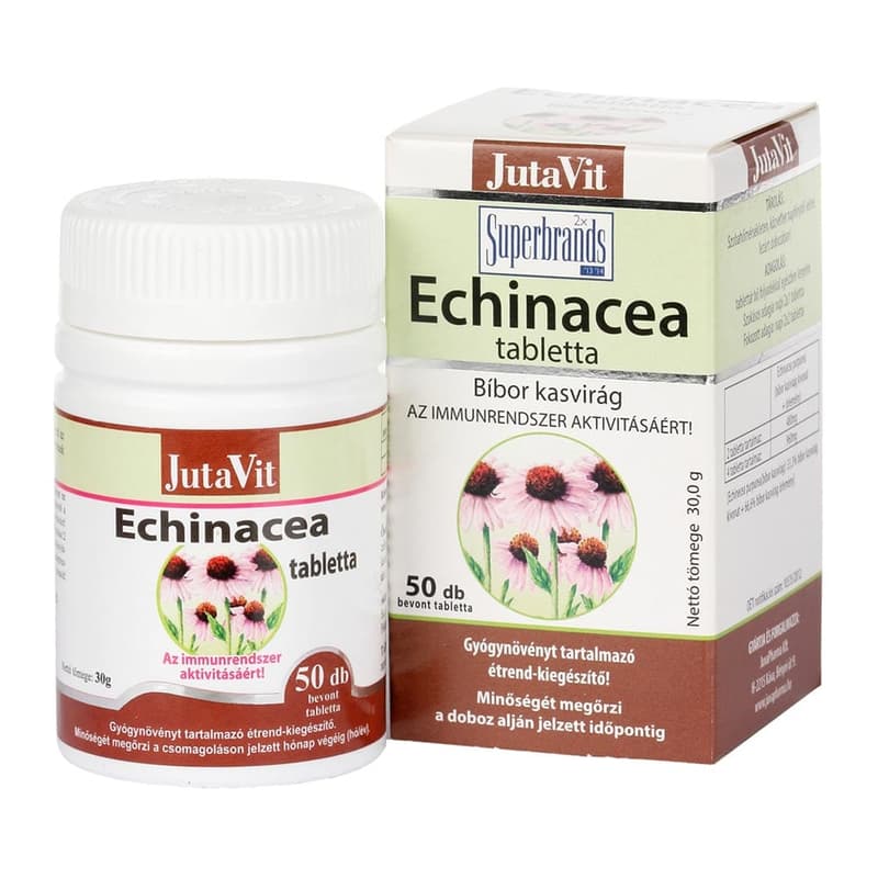 JutaVit Echinacea tabletta 50 db