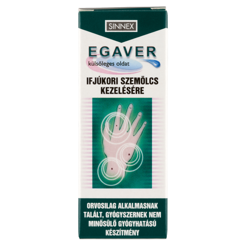 Egaverr szemölcs elleni ecsetelő 10ml