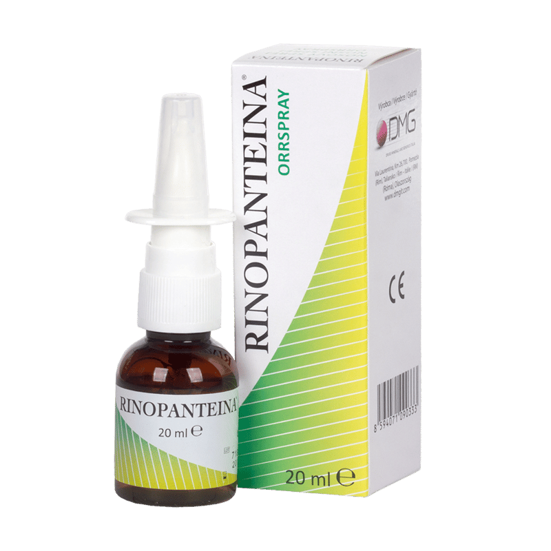 Rinopanteina nasal spray with vitamins A and E 20ml